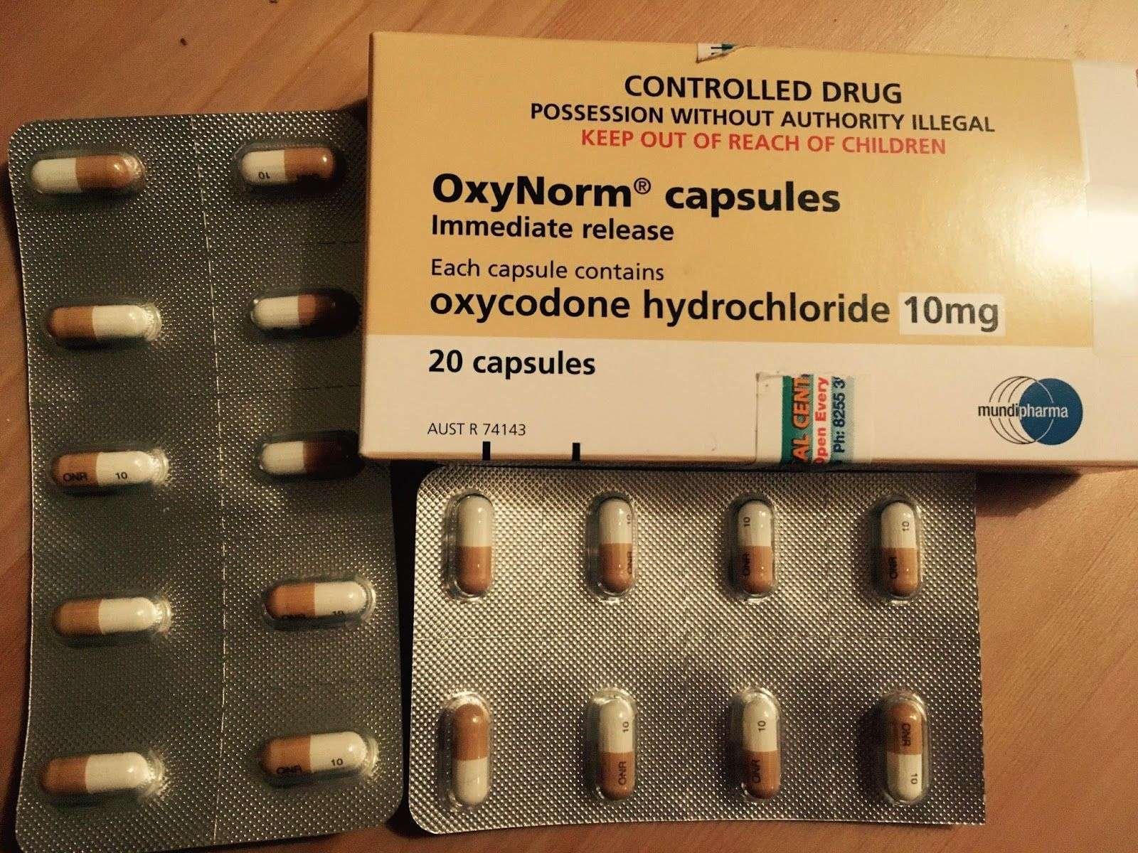 Oxynorm 10 mg kapsel